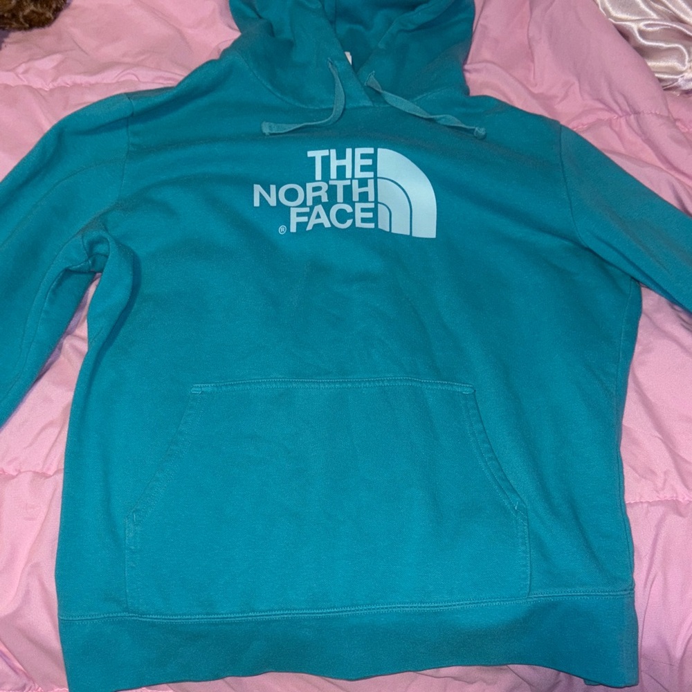 The North Face Turquoise Hoodie